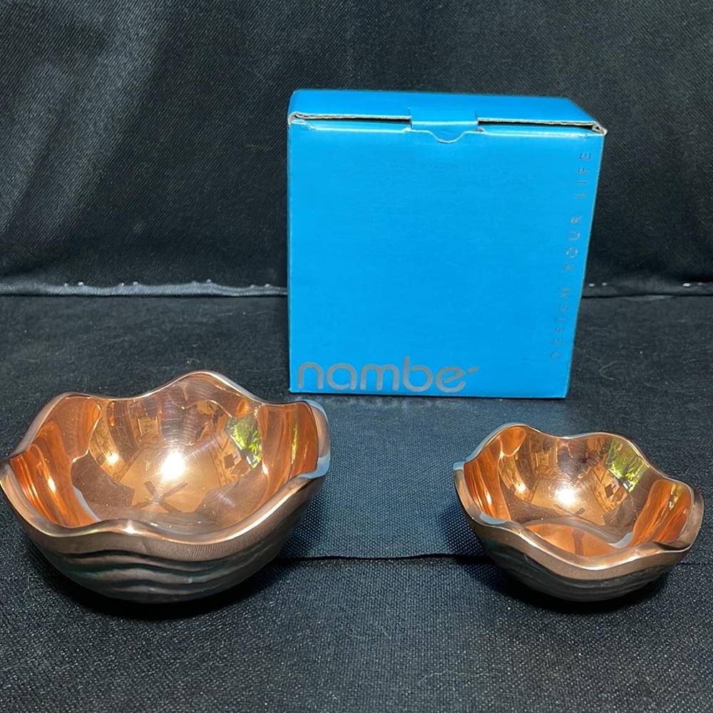 Nambe Copper Canyon Bowls